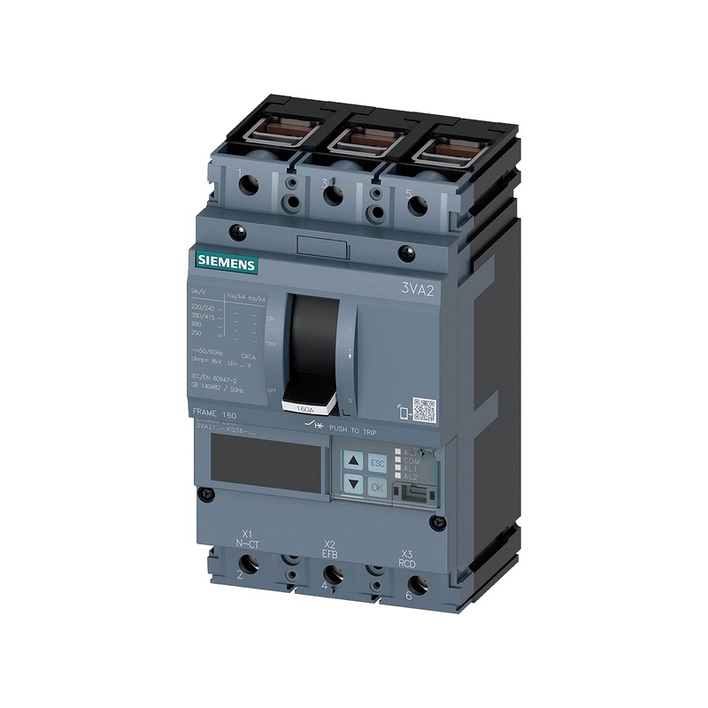 MCCB chỉnh dòng Siemens 3VA2125-0KQ36-0AA0