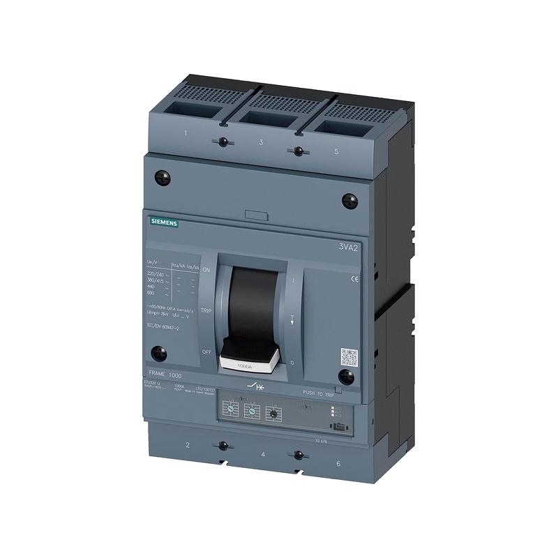 MCCB chỉnh dòng Siemens 3VA2580-6HL32-0AA0 800A 85kA 3P