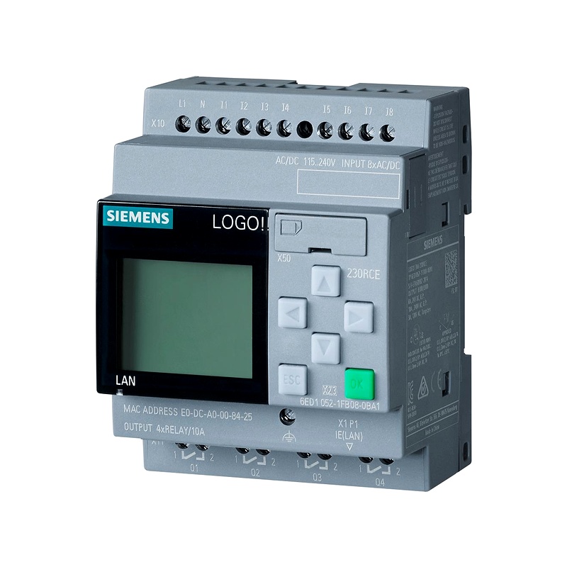 6ED1052-1FB08-0BA1 - LOGO! 230RCE Module logic 24V 8DI-4DQ