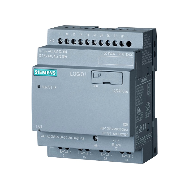 6ED1052-2MD08-0BA0 - Bộ lập trình logo! 12/24RCEO Siemens