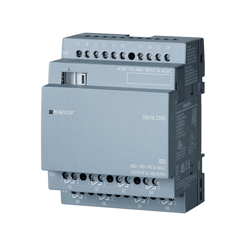 6ED1055-1FB10-0BA2 - Mô đun mở rộng LOGO! DM16 230R 8DI/8DO