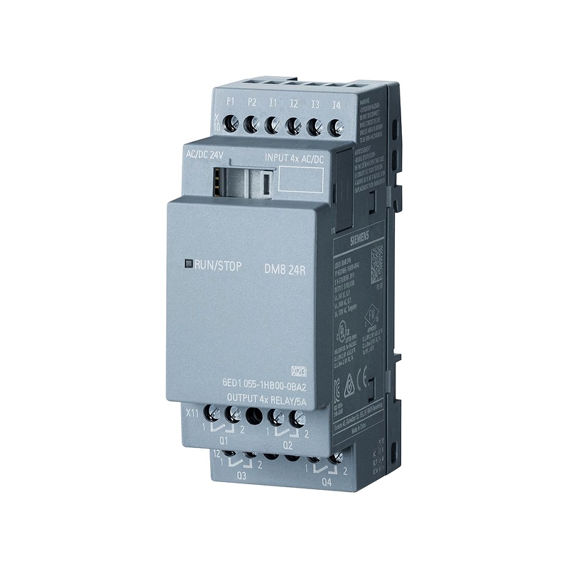 6ED1055-1HB00-0BA2 - Mô đun mở rộng LOGO! DM8 24R 4DI/4DO