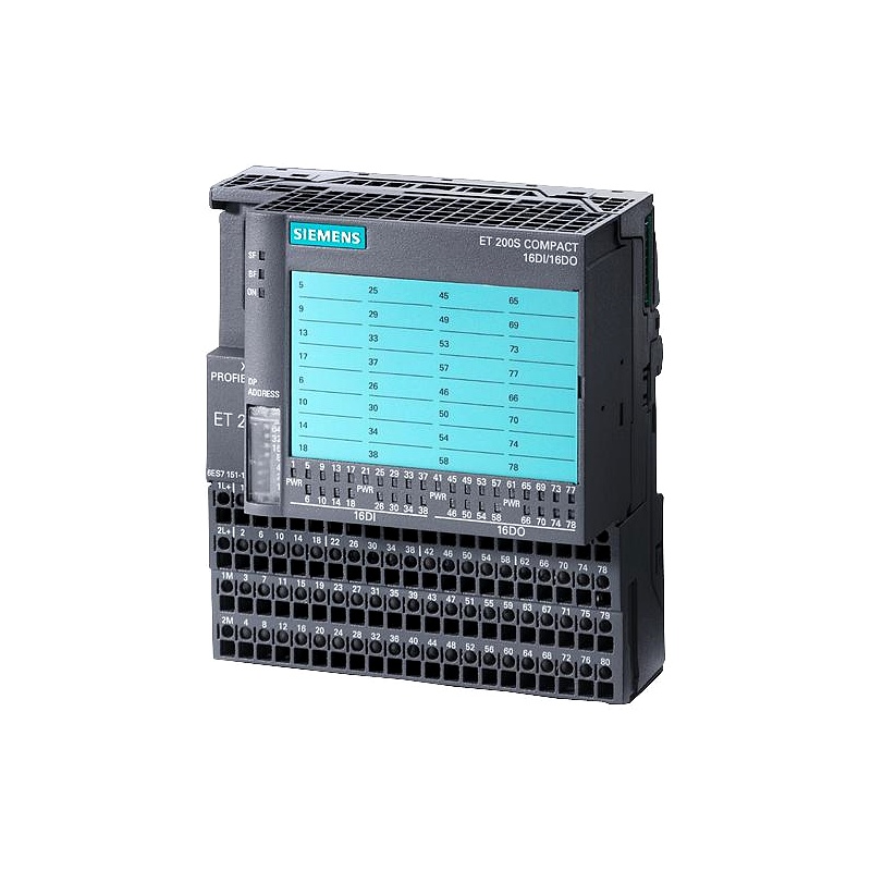 Bộ CPU ET 200S Compact 32DI STD Siemens – 6ES7151-1CA00-1BL0
