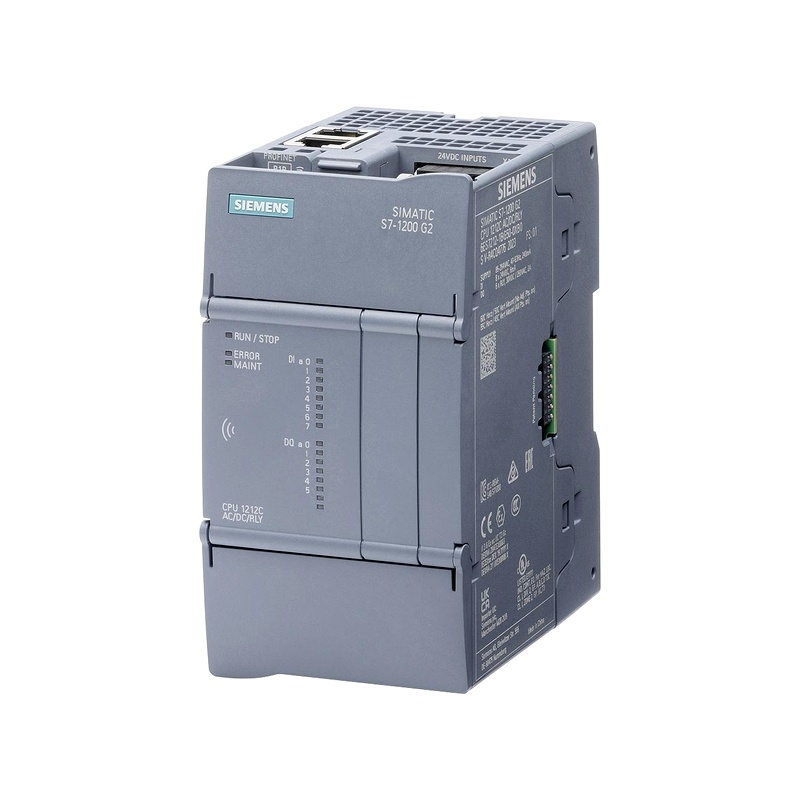 6ES7212-1BG50-0XB0 - PLC S7 1200 G2 CPU 1212C AC/DC/RLY 8x DI 24V DC 6x DQ