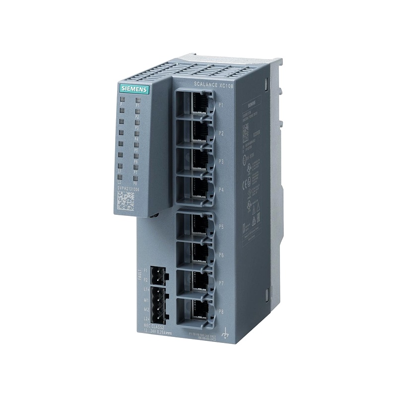 6GK5108-0BA00-2AC2 - Bộ Chia Mạng SCALANCE XC108