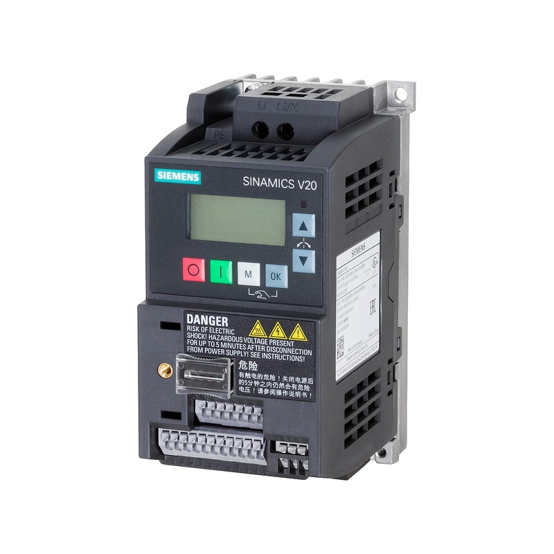 6SL3210-5BB11-2UV1 - Biến tần V20 1-phase 0.12kW