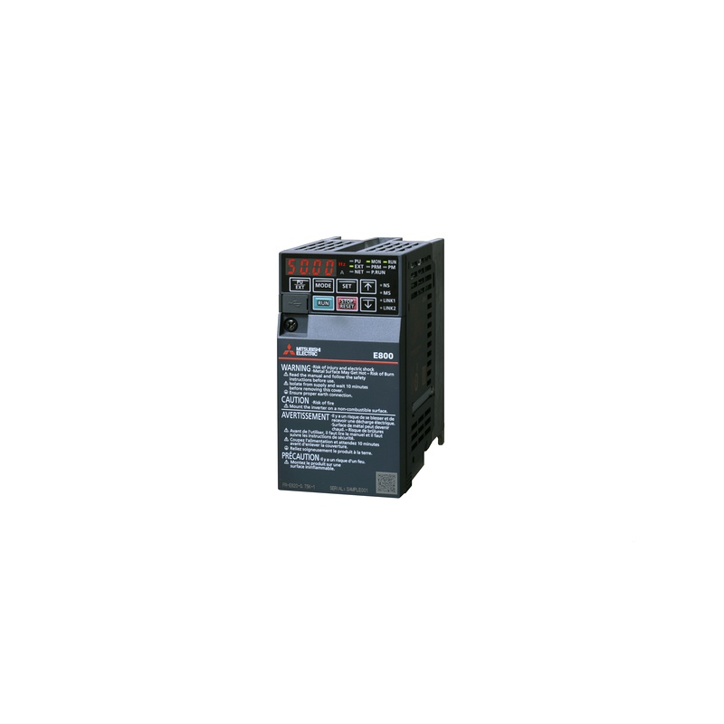 FR-E820S-0030EPA-60 - Biến tần Mitsubishi 0.4kW 1 Pha 220V Tích hợp Ethernet/IP