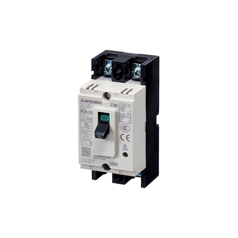 NF30-CS-2P-10A-WW - Aptomat MCCB Mitsubishi 2P 10A