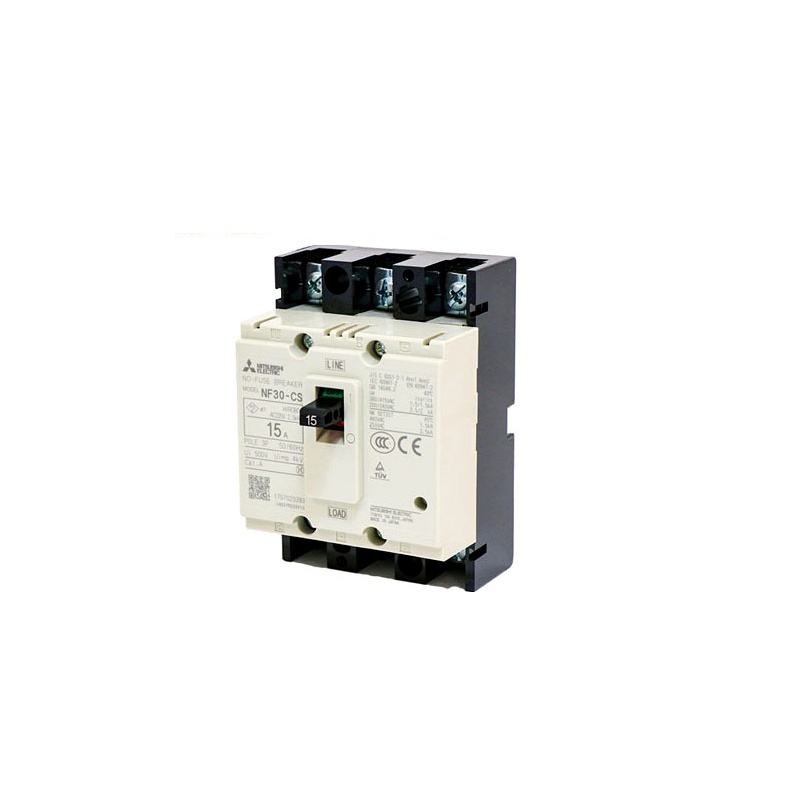 NF30-CS-3P-15A-WW – MCCB Mitsubishi 3P 15A 1.5kA
