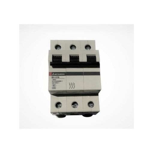 BH-D10-3P-16A-TYPE-C-N - Aptomat MCB Mitsubishi 3P 16A Type C