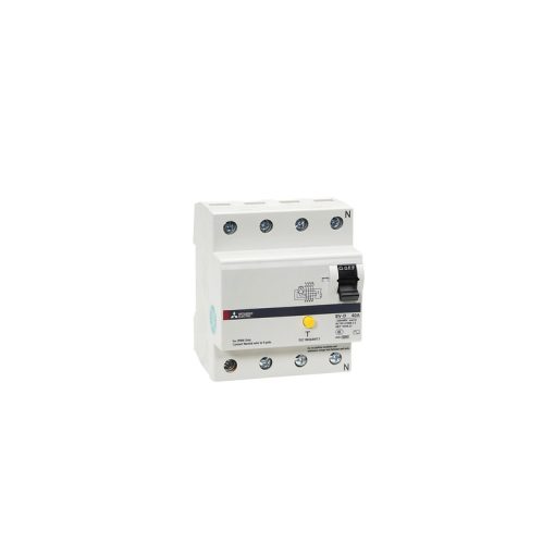 BV-D-4P-40A-300MA-N - Cầu dao chống rò (RCCB) Mitsubishi 4P 40A 300mA