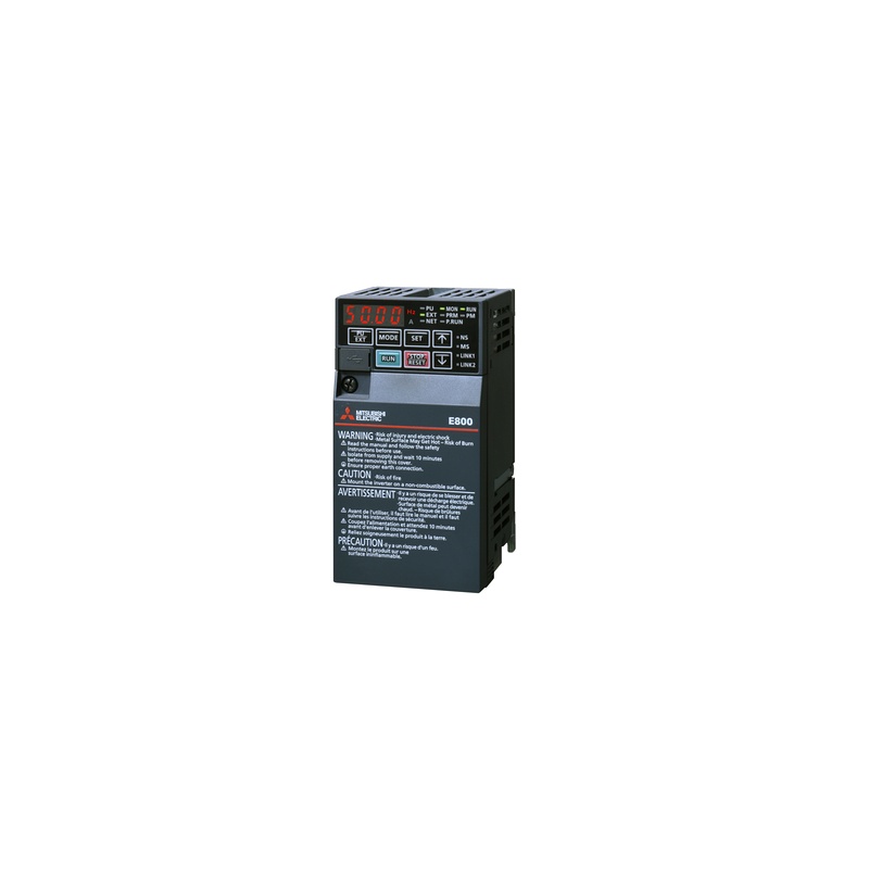 FR-E820S-0015EPA-60 - Biến tần Mitsubishi 0.2kW 1 Pha 220V, Tích hợp EtherNet/IP