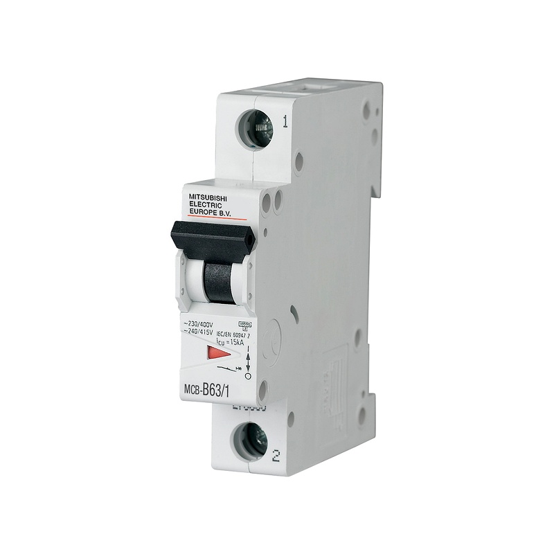 MCB-B6-1 - MCB Aptomat Tép Mitsubishi 1P 16A 10kA