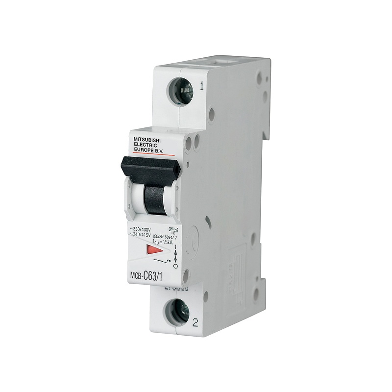MCB-C20-1 - Aptomat MCB Mitsubishi 1P 20A 10kA/15kA