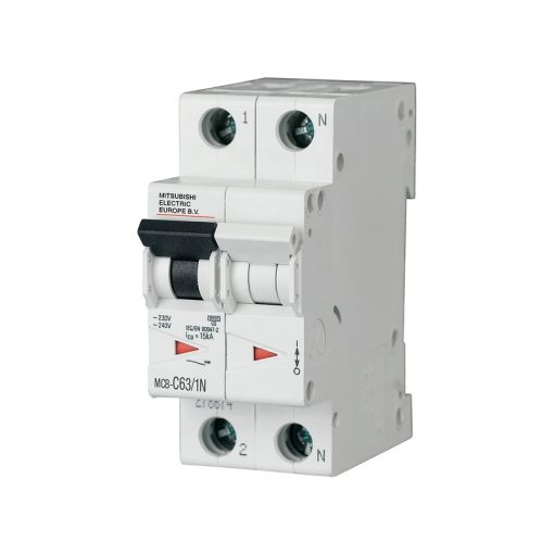 MCB-C6-1N – Aptomat MCB Mitsubishi 1P+N 6A 10kA