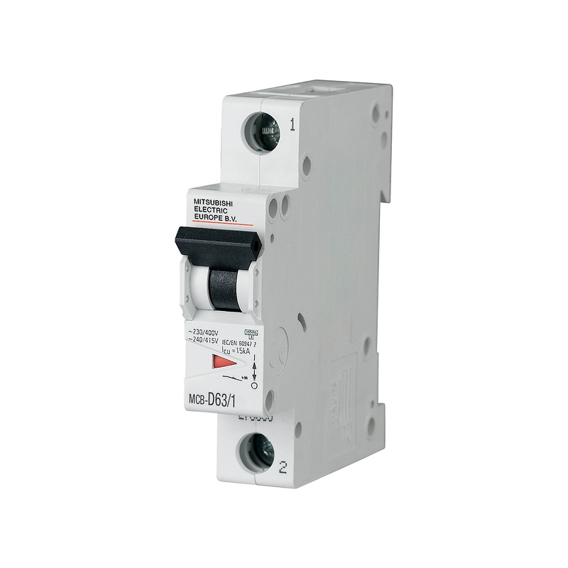 MCB-D6-1 - Aptomat MCB Mitsubishi 1P 16A Dòng Cắt 15kA