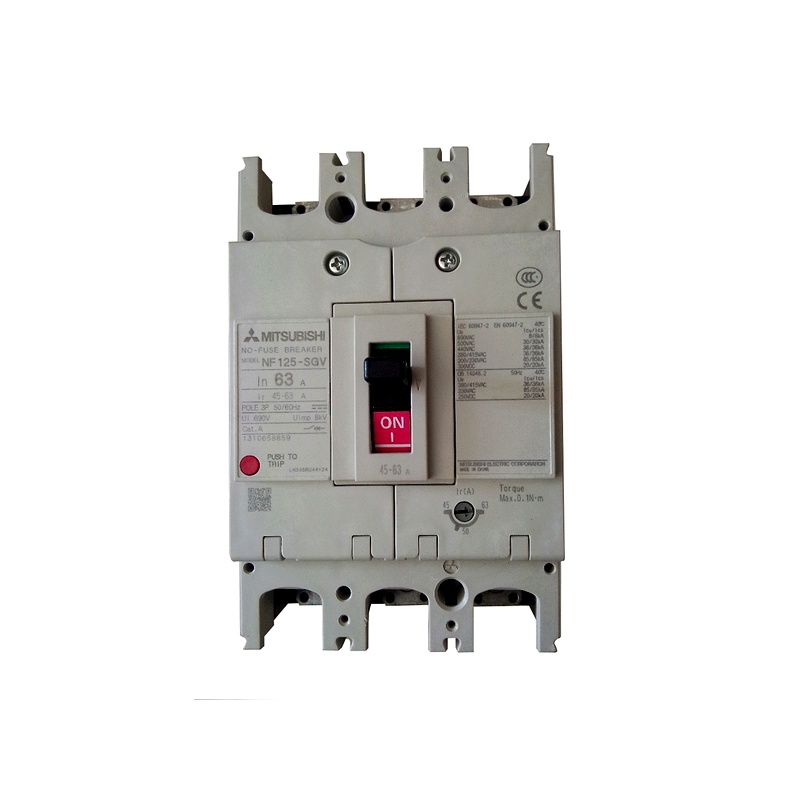 NF125-SGV-3P-70-100A - MCCB Mitsubishi 3P 70-100A 36kA