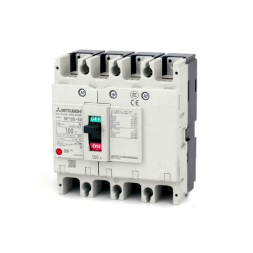 NF125-SV-4P-75A - MCCB Mitsubishi 4P 75A 25kA Chính Hãng