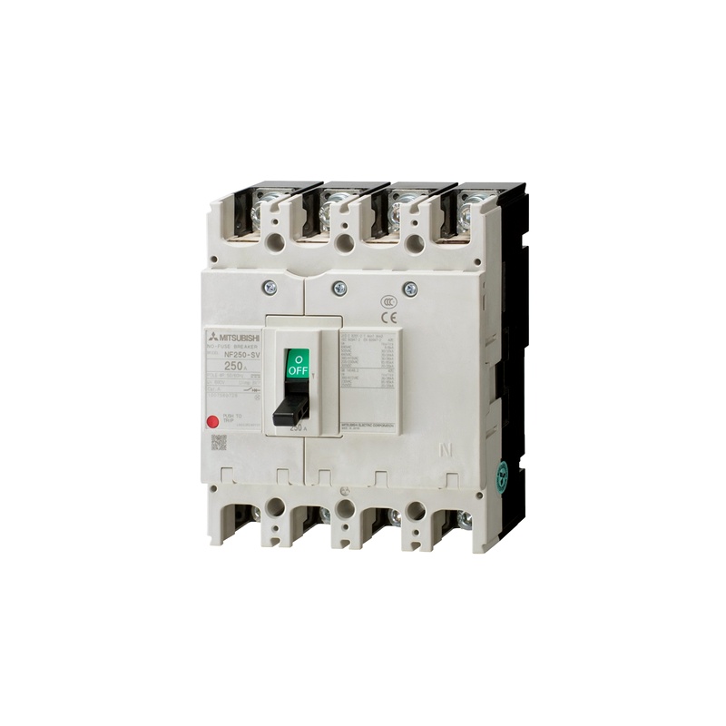 NF250-SV-4P-225A - MCCB Mitsubishi 4P 225A 36kA