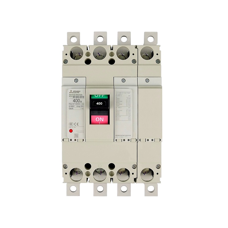 NF400-SEW-4P-400A - Aptomat MCCB Mitsubishi 4P 400A 42kA