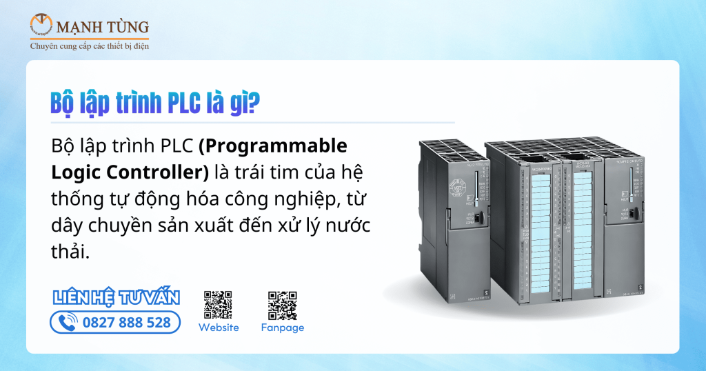 Bộ lập trình PLC là gì