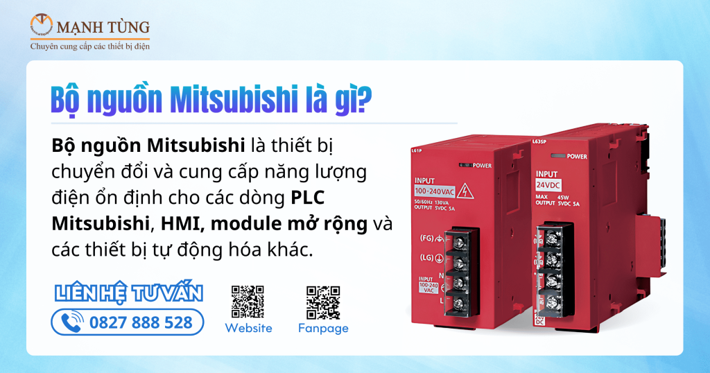 Bộ nguồn Mitsubishi là gì?