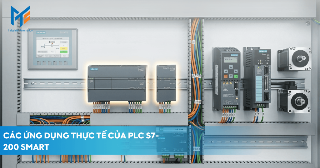Các ứng dụng thực tế của PLC S7-200 SMART