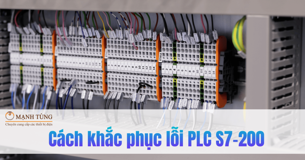 Cách khắc phục lỗi PLC S7-200