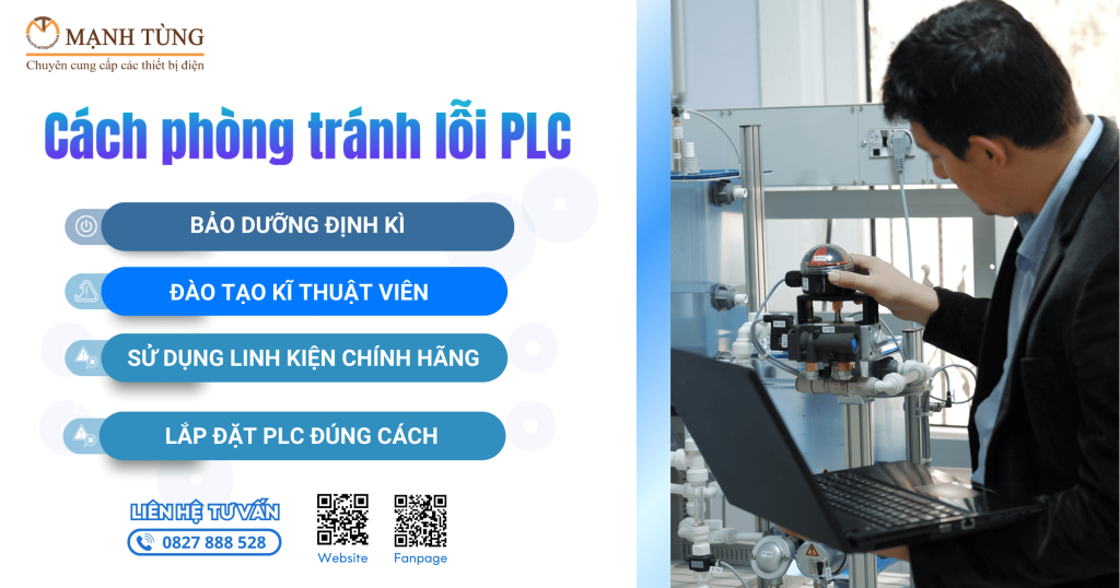 Cách phòng tránh lỗi PLC