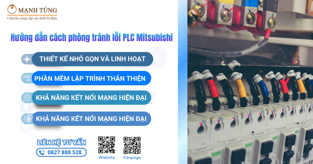 Hướng dẫn cách phòng tránh lỗi PLC Mitsubishi