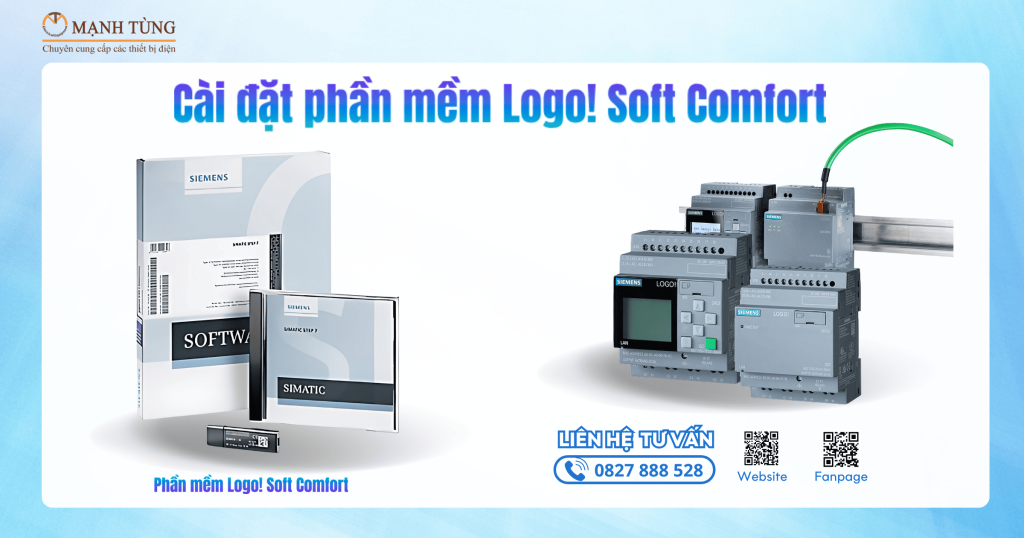 Cài đặt phần mềm Logo! Soft Comfort