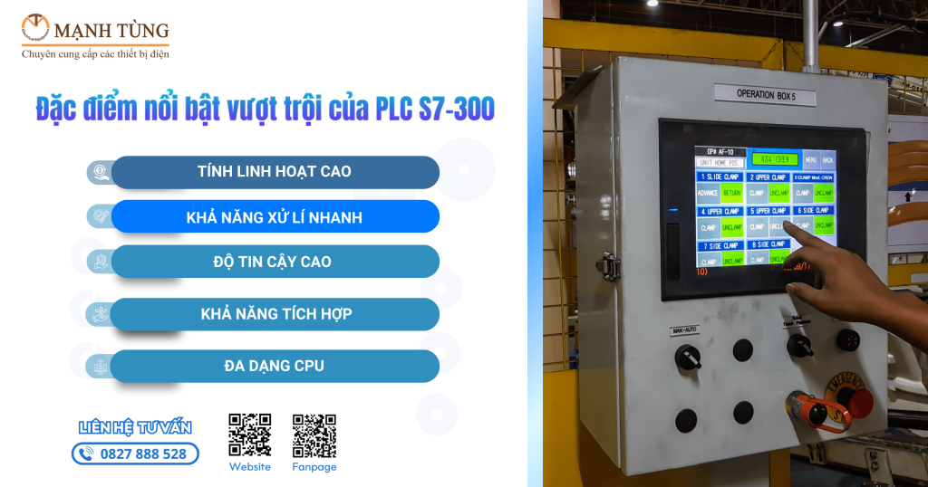 Đặc điểm nổi bật vượt trội của PLC S7-300