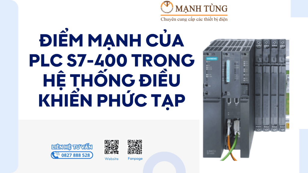 Điểm mạnh của PLC S7-400 trong hệ thống điều khiển phức tạp