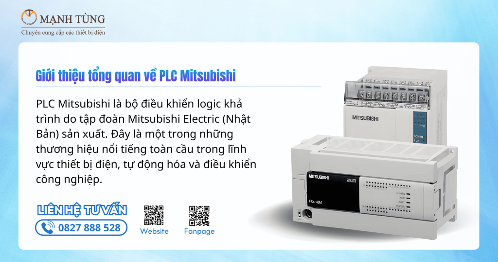 Giới thiệu tổng quan về PLC Mitsubishi