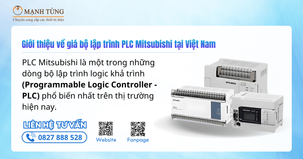 Giới thiệu về giá bộ lập trình PLC Mitsubishi tại Việt Nam