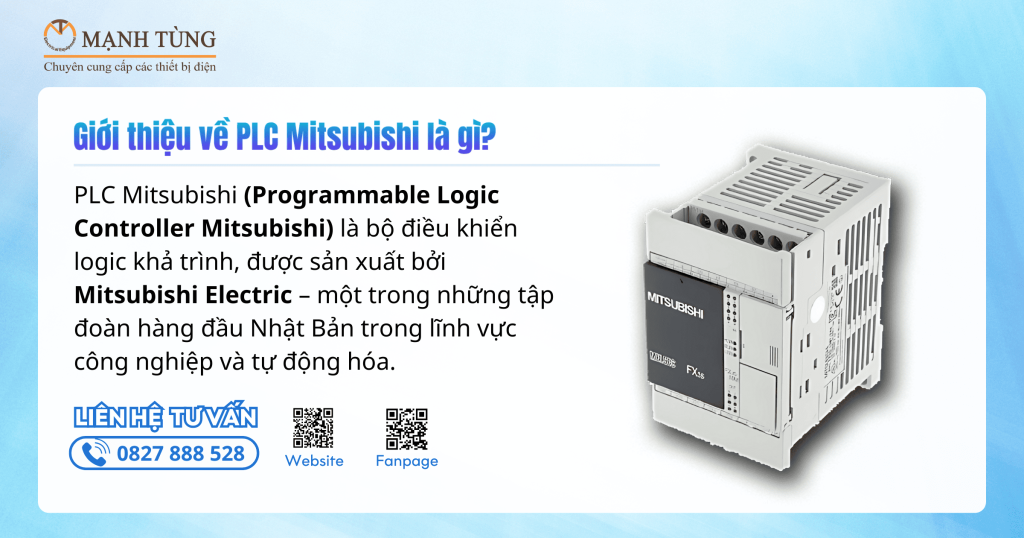 Giới thiệu về PLC Mitsubishi là gì?
