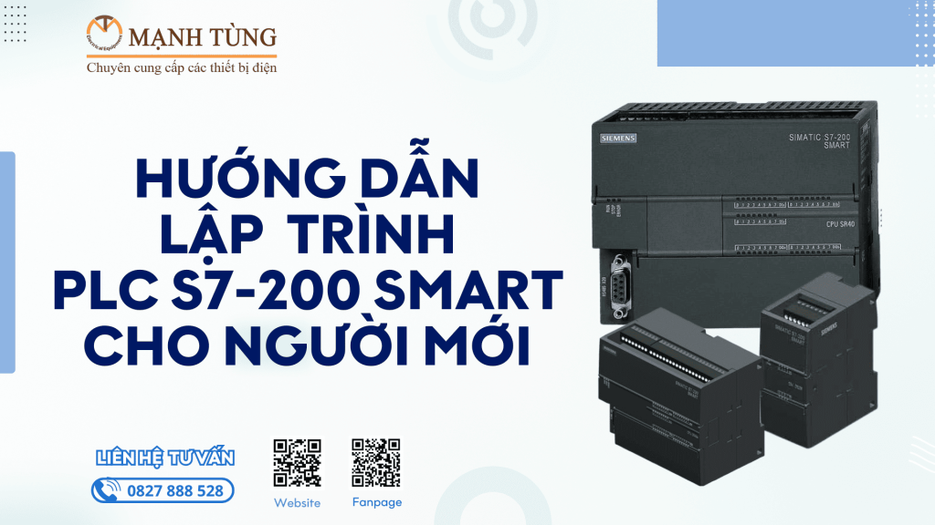 Hướng dẫn ập trình PLC S7-200 SMART cho người mới