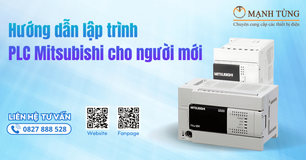 Hướng dẫn lập trình PLC Mitsubishi cho người mới bắt đầu