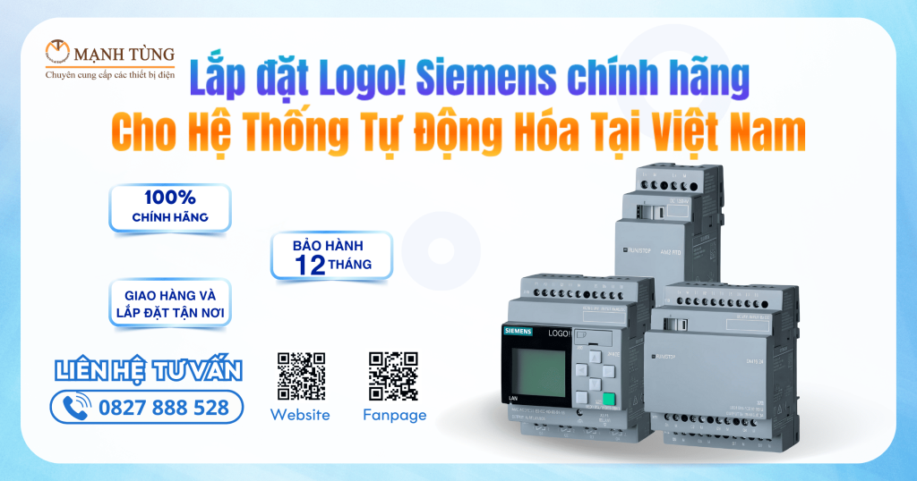 Lắp đặt Logo! Siemens chính hãng cho hệ thống tự động hóa tại Việt Nam