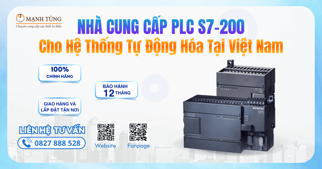 Mạnh Tùng nhà cung cấp PLC S7-200 uy tín chính hãng