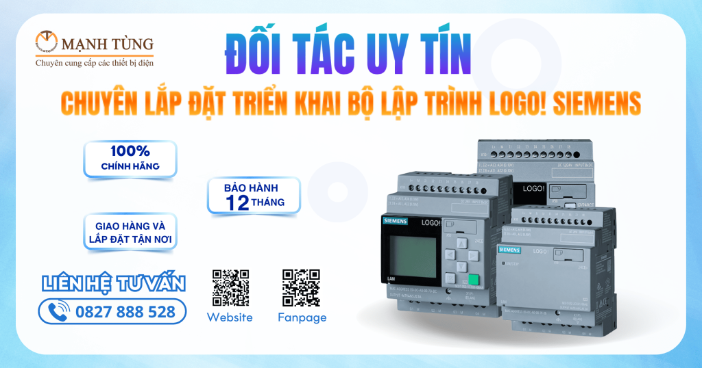 Đối tác uy tín chuyên lắp đặt triển khai bộ lập trình Logo! Siemens
