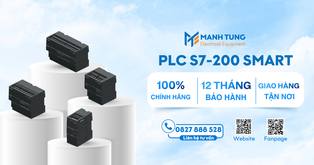 Mạnh Tùng nhà cung cấp PLC S7-200 SMART uy tín chính hãng