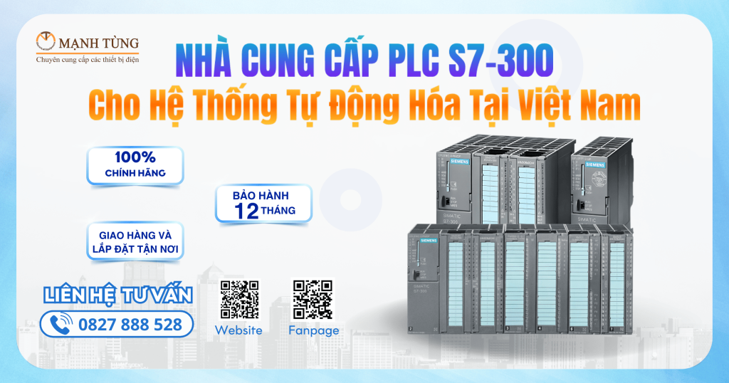 Mạnh Tùng nhà cung cấp PLC S7-300 uy tín chính hãng