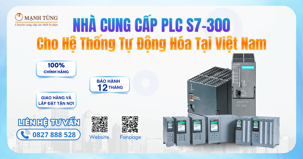 Mạnh Tùng nhà cung cấp PLC S7-300 uy tín, chính hãng