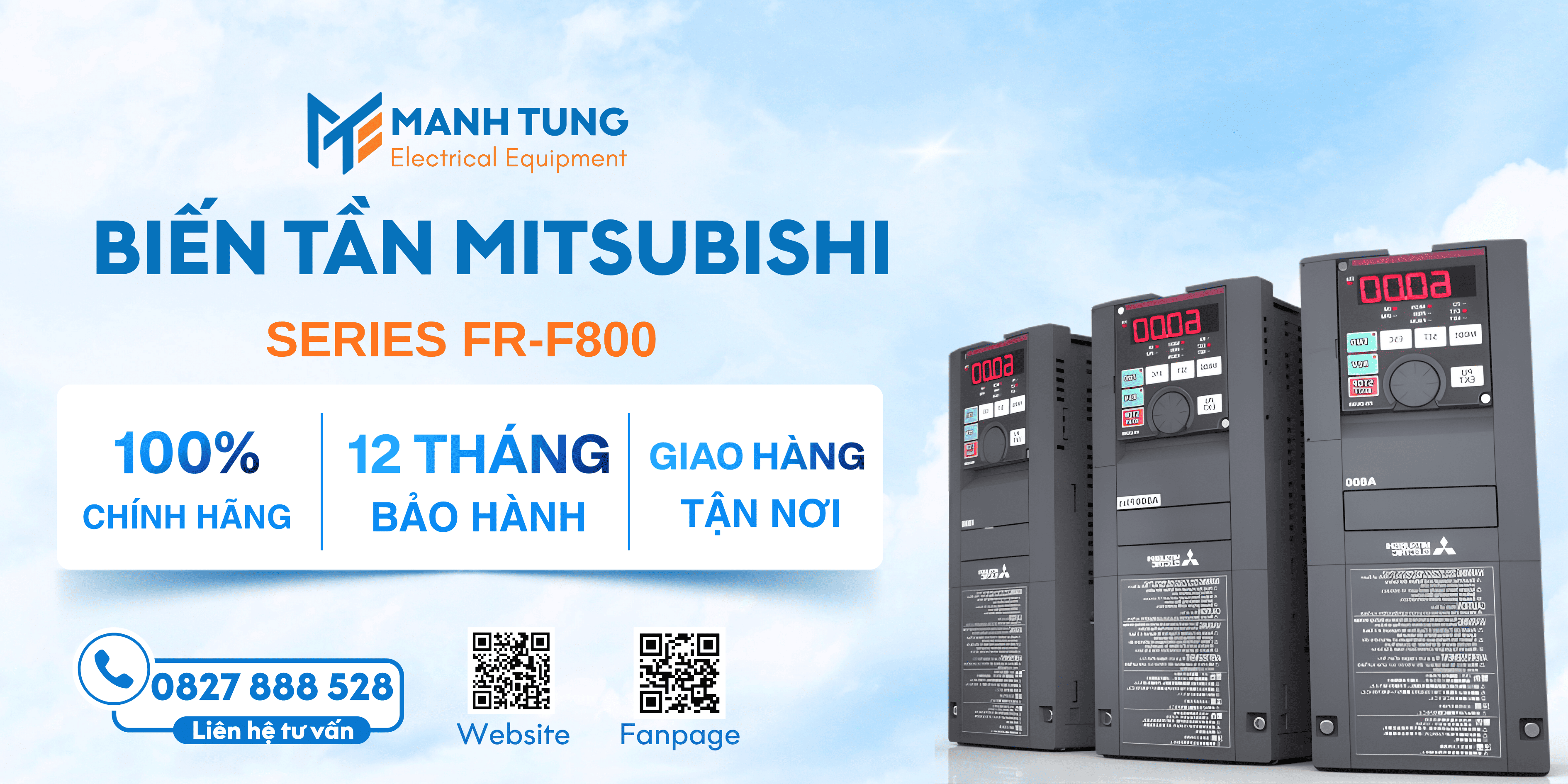 Mạnh Tùng nhà cung cấp biến tần Mitsubishi uy tín chính hãng
