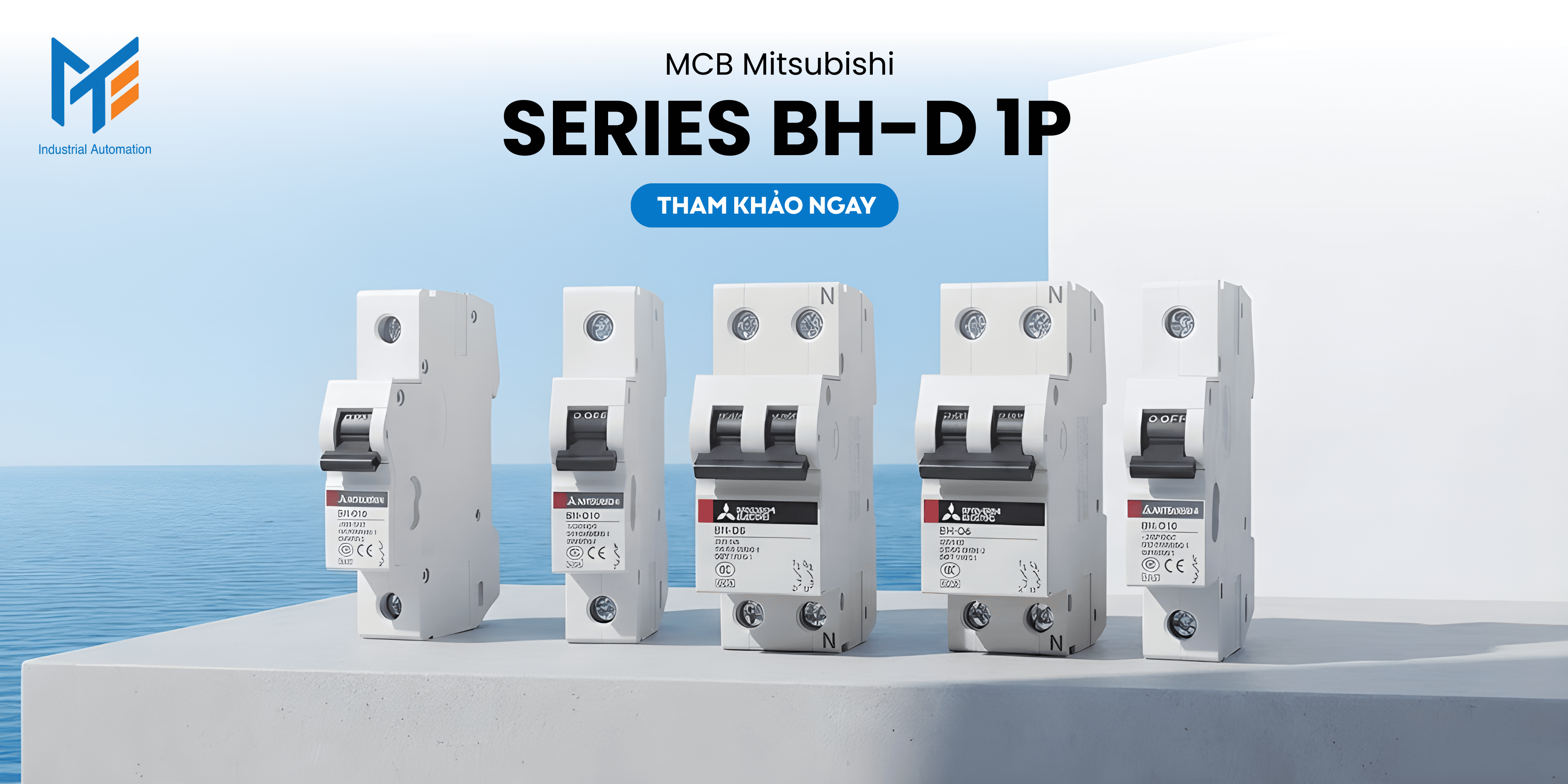 MCB Mitsubishi Series BH-D 1P