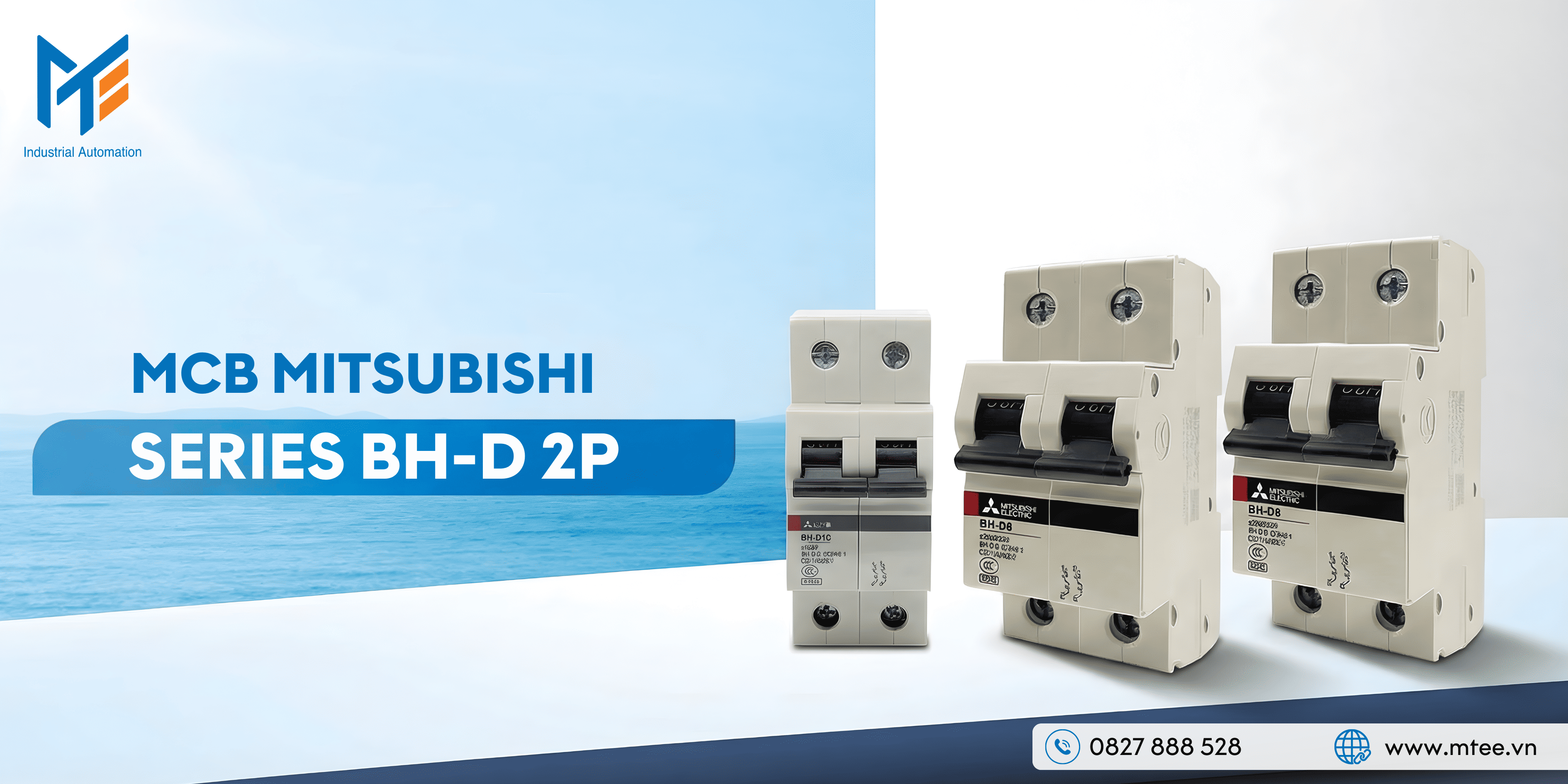 MCB Mitsubishi Series BH-D 2P