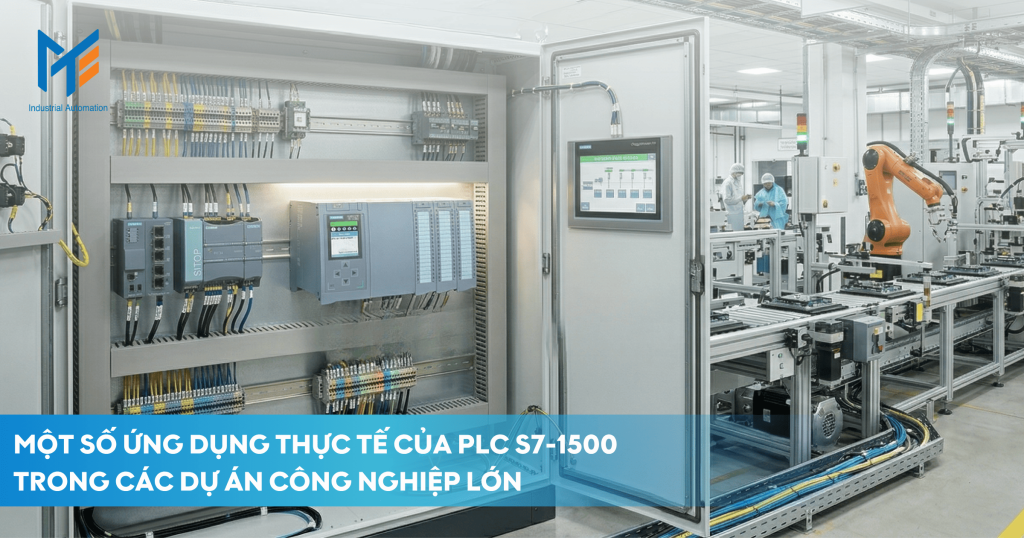 Một số ứng dụng thực tế của PLC S7-1500 trong các dự án công nghiệp lớn