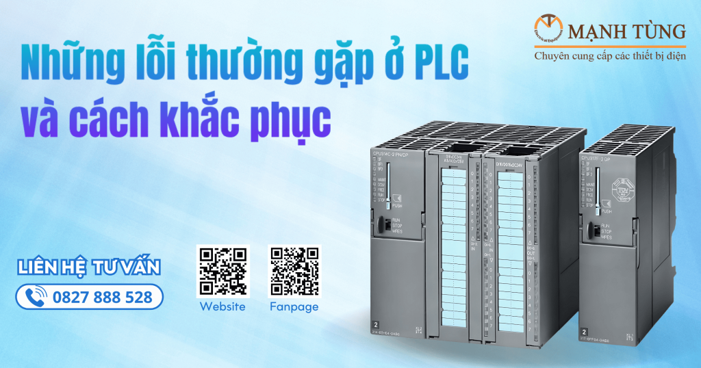 Những lỗi thường gặp ở PLC và cách khắc phục