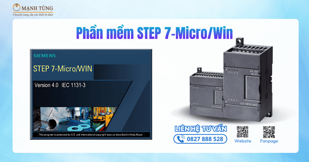 Phần mềm STEP 7-Micro/Win